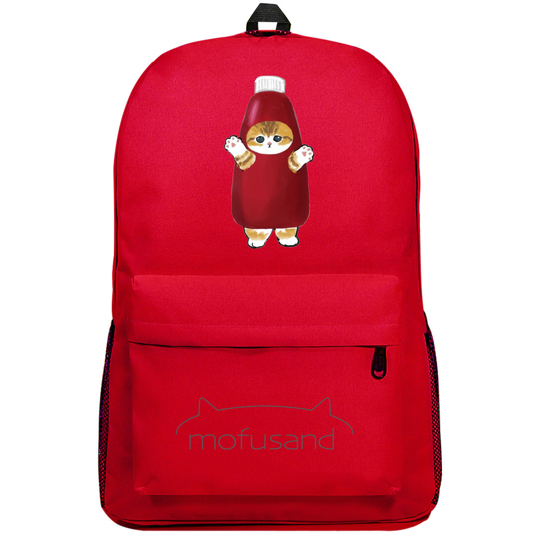 Mofusand Backpack SuperPack - Mofusand Cosplaying Tomato Sauce