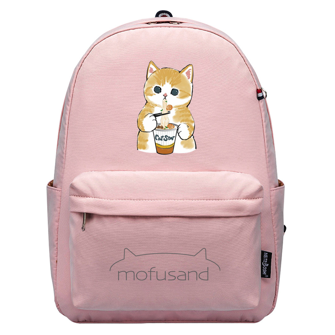 Mofusand Backpack SuperPack - Mofusand Eating Cup Noodles