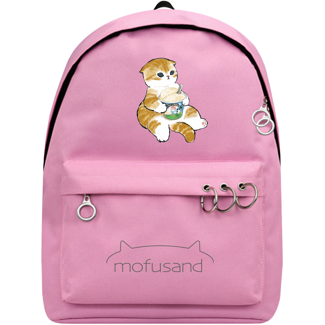 Mofusand Backpack SuperPack - Mofusand Eating Ice Cream