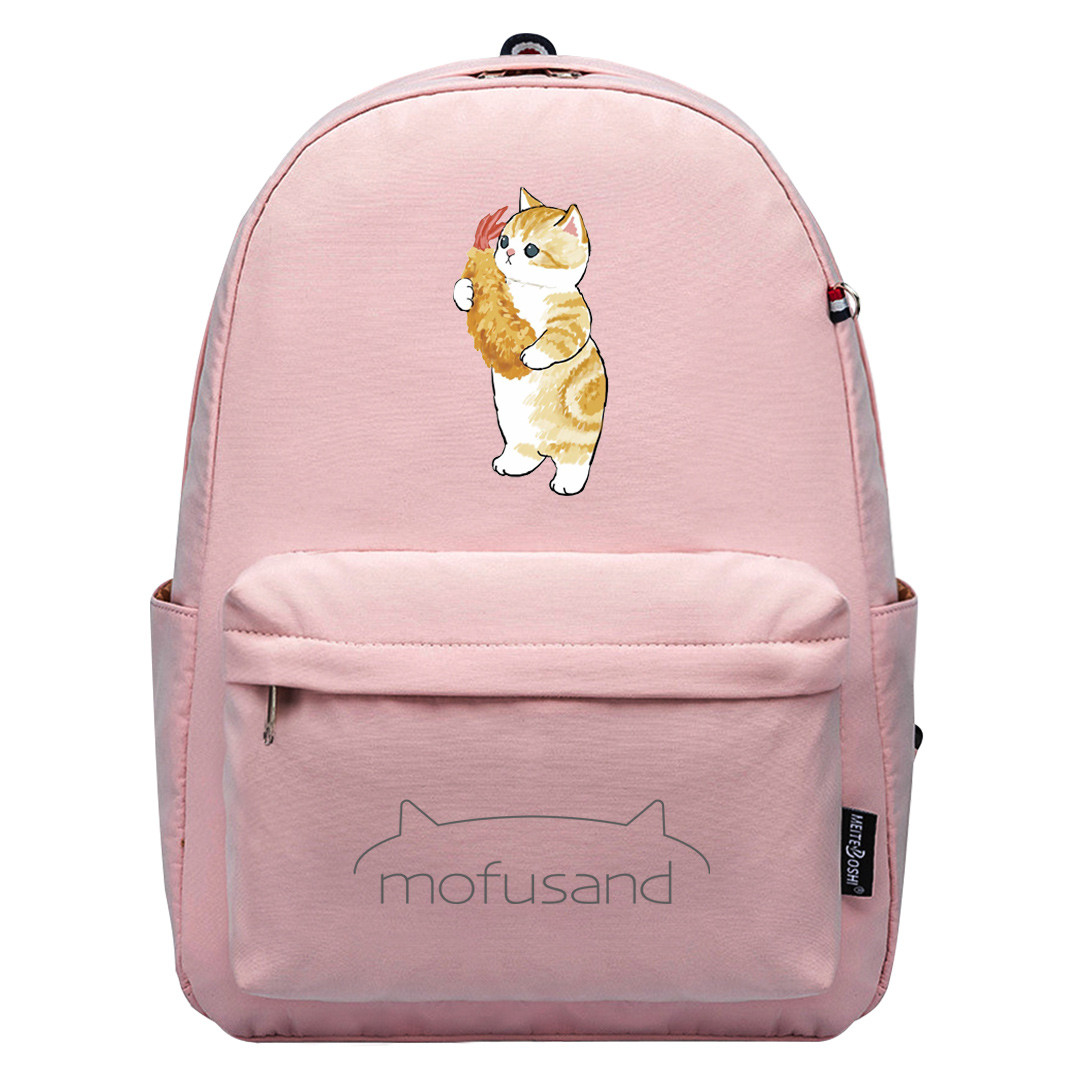 Mofusand Backpack SuperPack - Mofusand Holding Tempura Shrimp