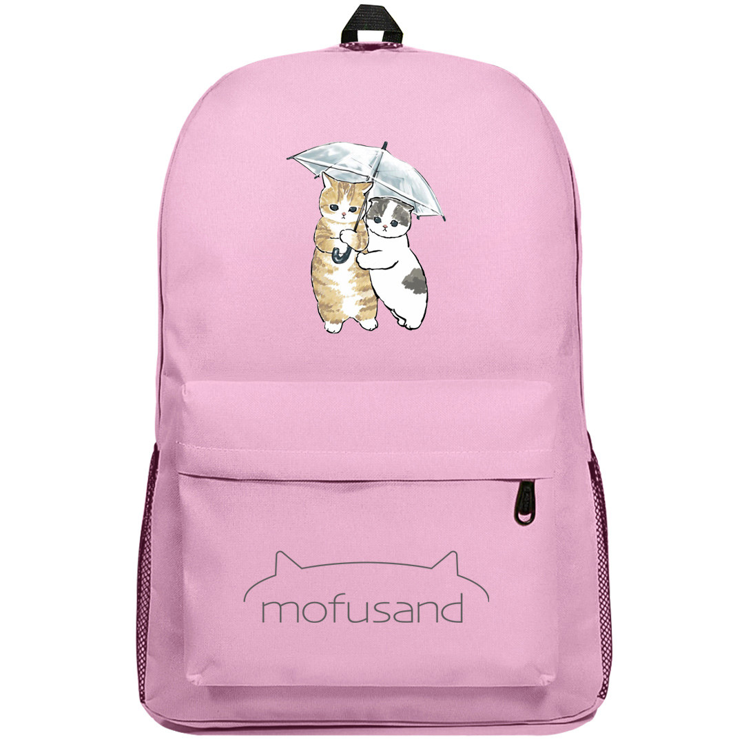 Mofusand Backpack SuperPack - Mofusand Holding Umbrella