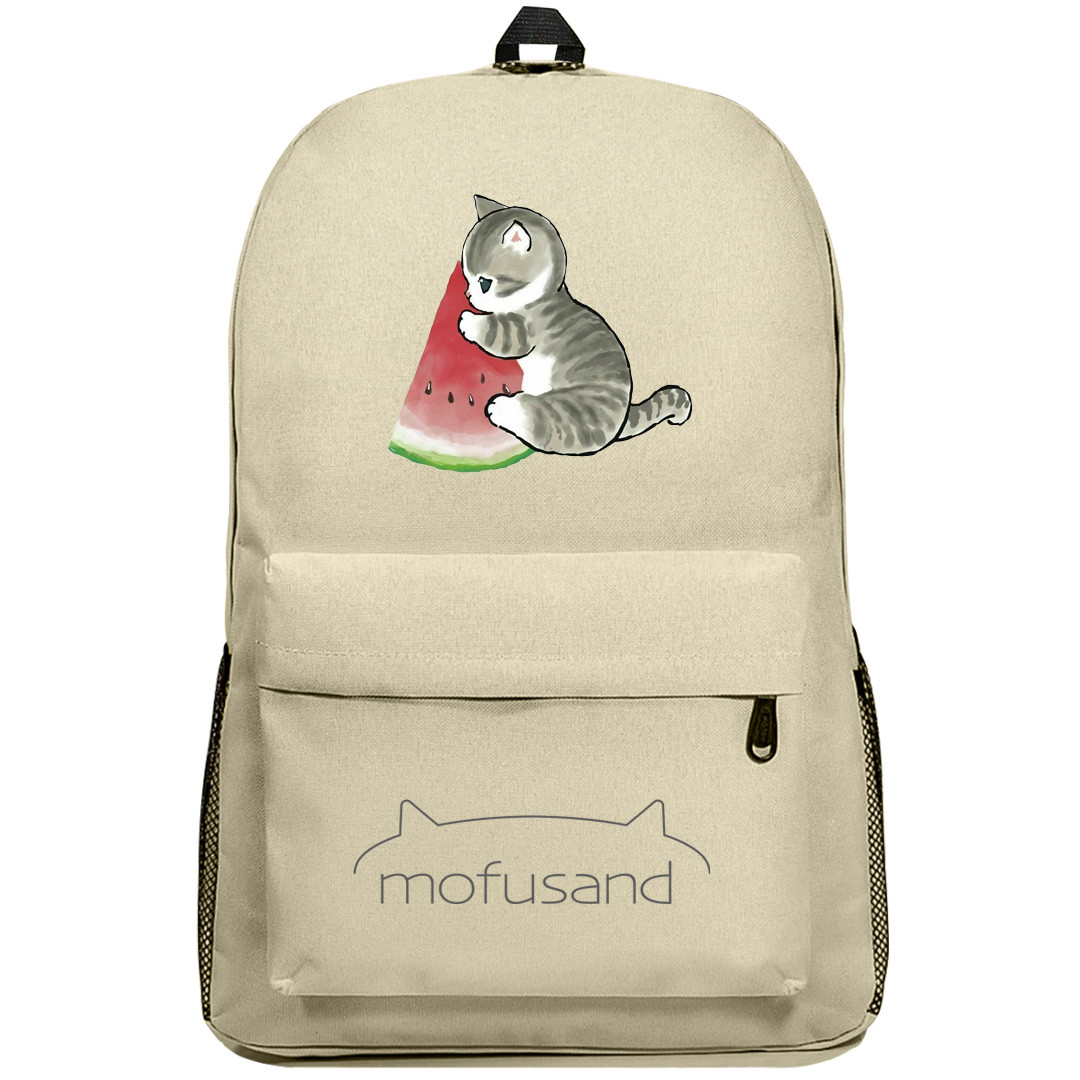 Mofusand Backpack SuperPack - Mofusand Holding Watermelon