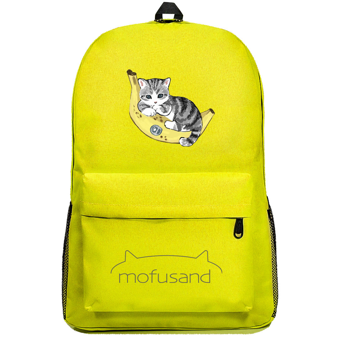 Mofusand Backpack SuperPack - Mofusand Lying On Banana