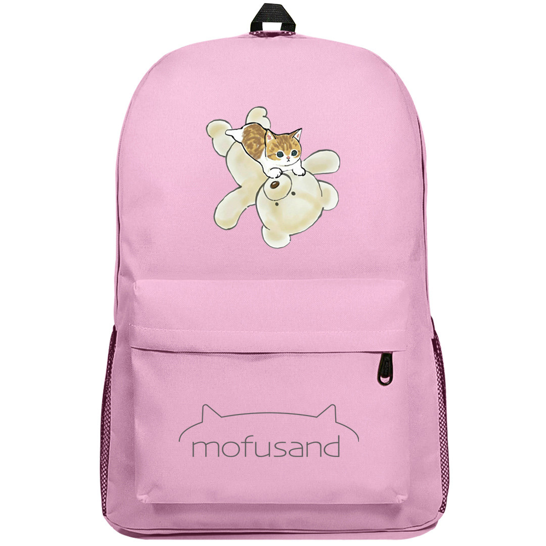 Mofusand Backpack SuperPack - Mofusand Lying On Bear Plush