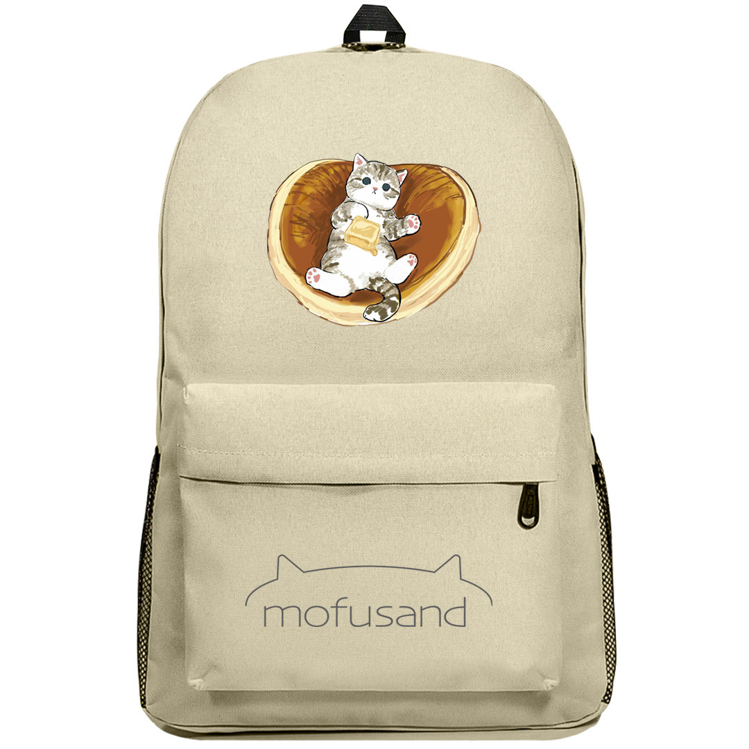 Mofusand Backpack SuperPack - Mofusand Lying On Pancake