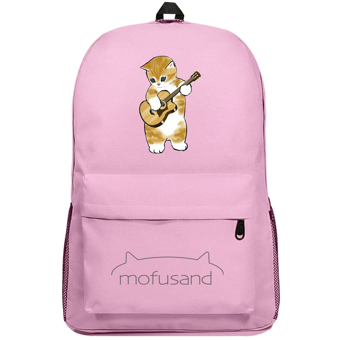Mofusand Backpack SuperPack - Mofusand Playing Guitar