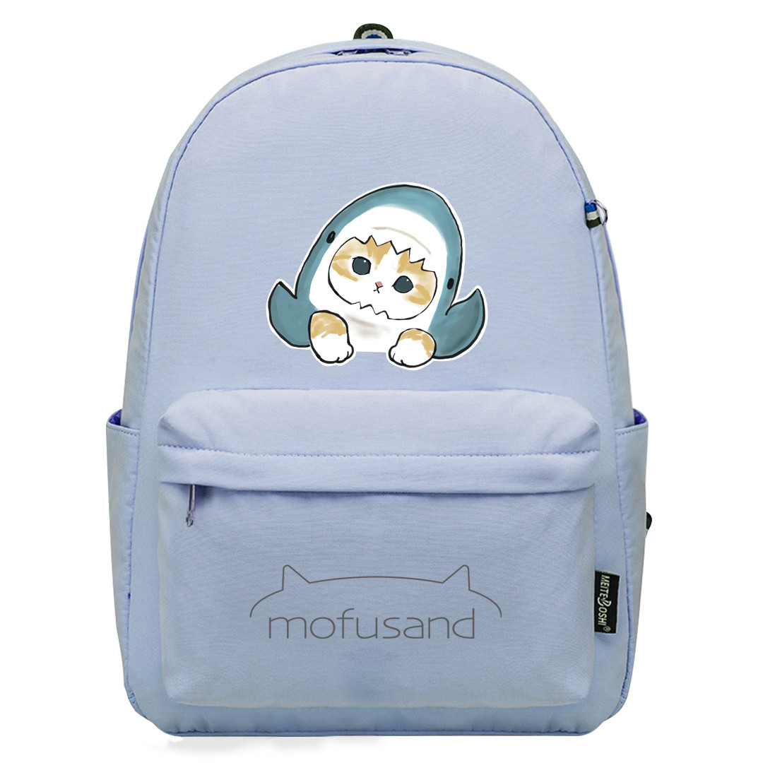 Mofusand Backpack SuperPack - Mofusand Shark Nyan Portrait