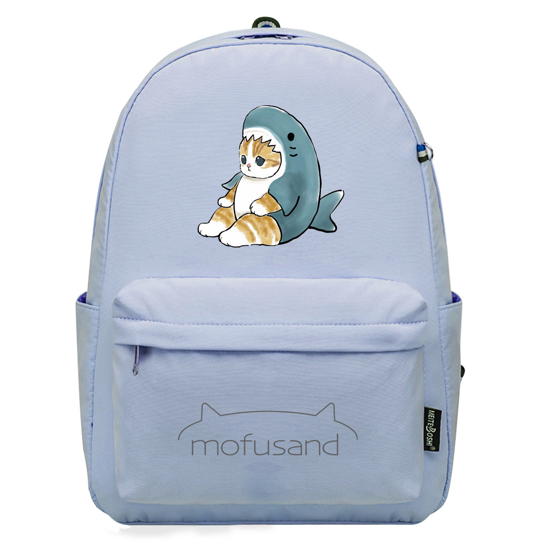 Mofusand Backpack SuperPack - Mofusand Shark Nyan Sitting