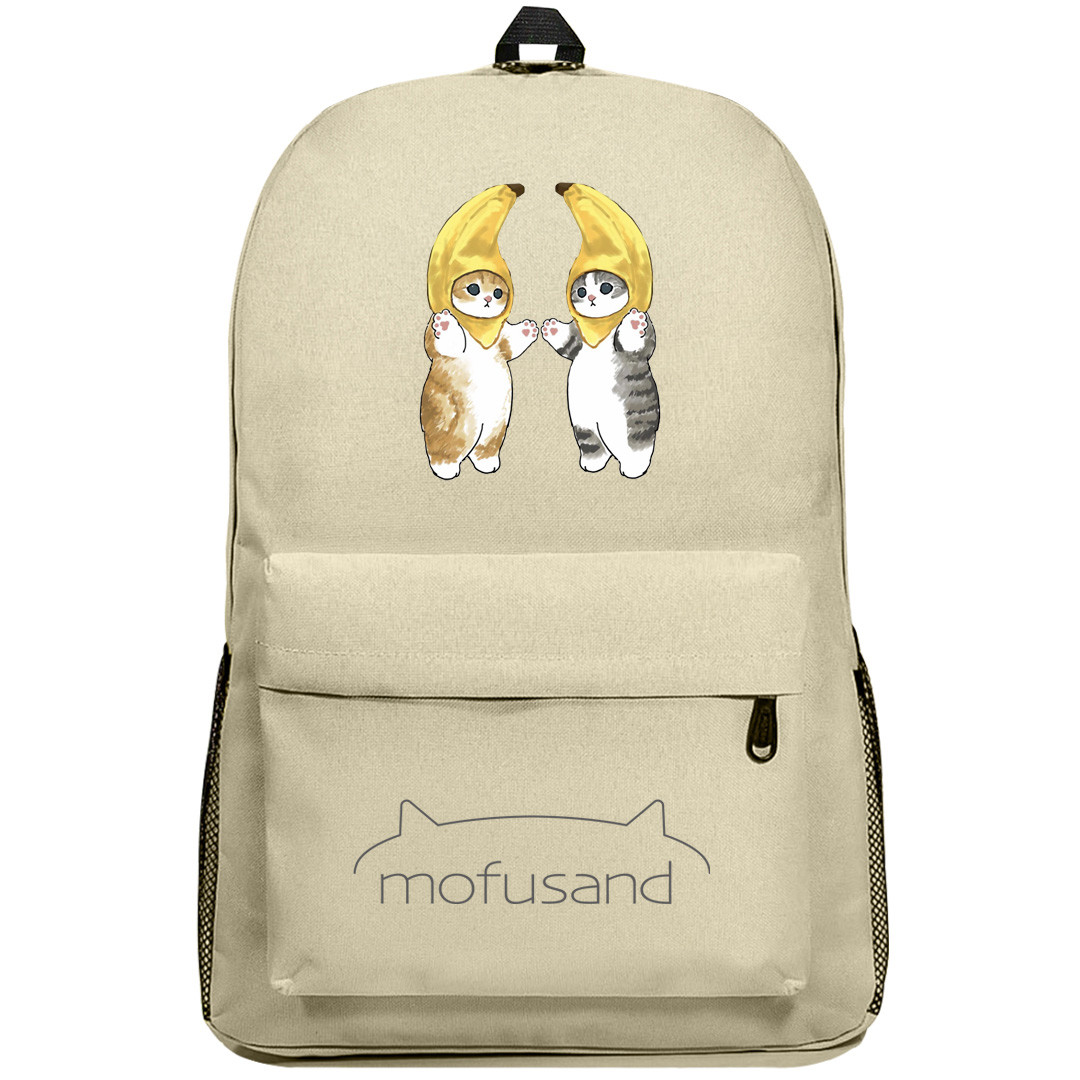 Mofusand Backpack SuperPack - Mofusand Wearing Banana Hat