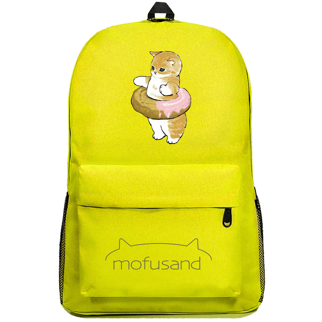 Mofusand Backpack SuperPack - Mofusand Wearing Donut