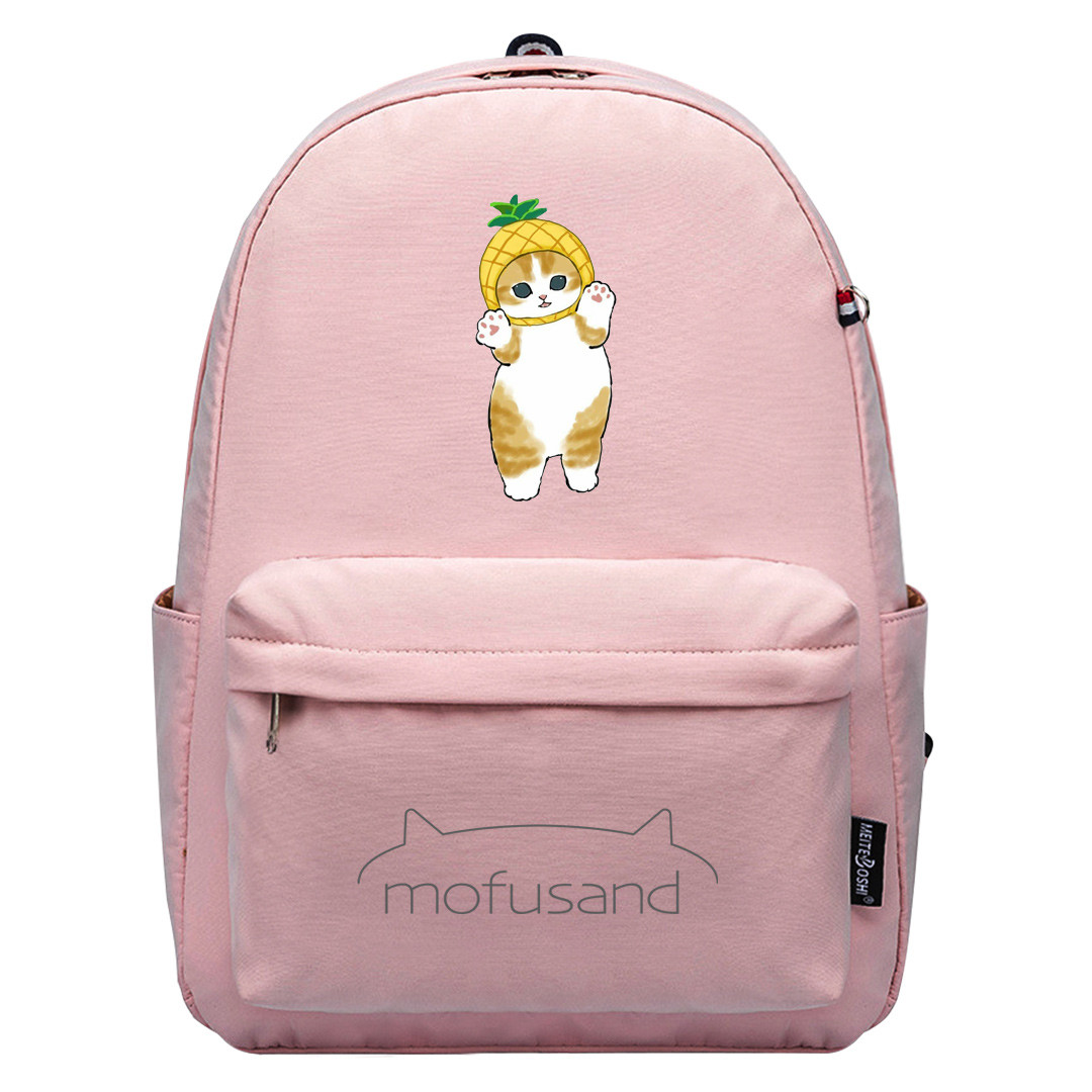 Mofusand Backpack SuperPack - Mofusand Wearing Pineapple Hat
