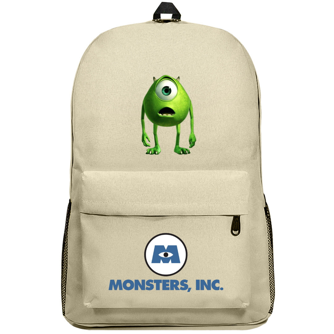 Monster INC Mike Wazowski Backpack SuperPack - Mike Wazowski Shocked Expression