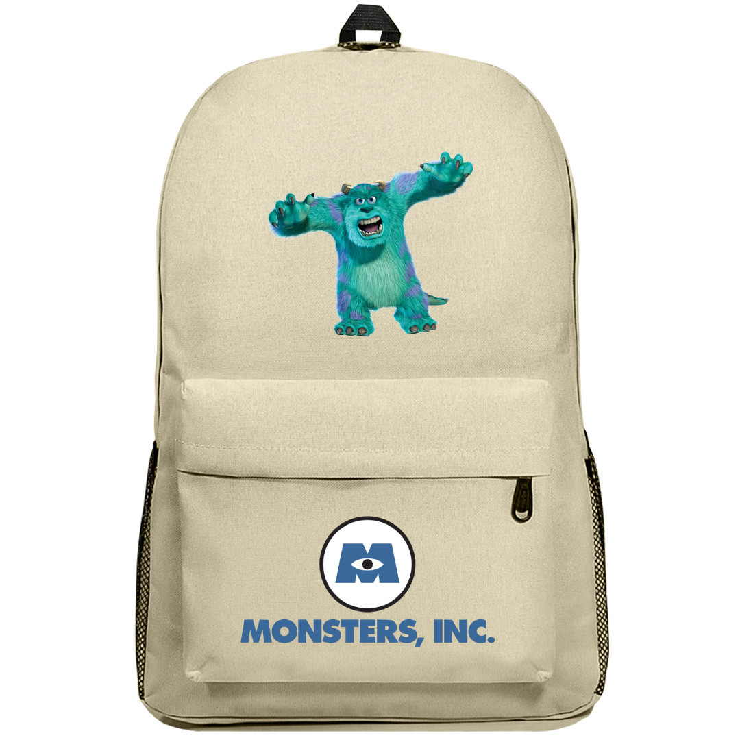 Monster INC Sulley Backpack SuperPack - Sulley Frightened
