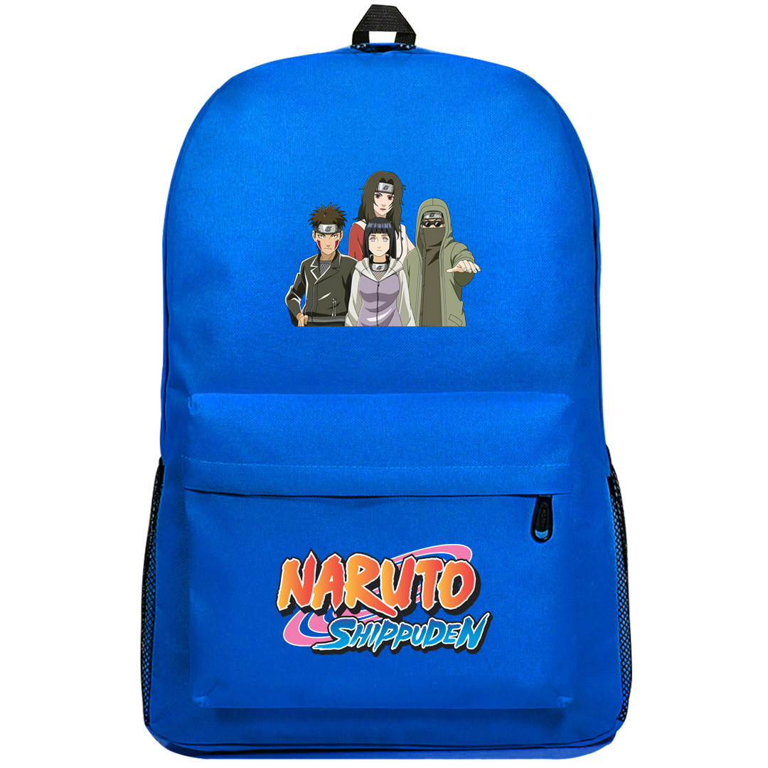 Naruto Shippuden Hinata Hyuga Backpack SuperPack - Hinata Hyuga Kiba Inuzuka Kurenai Yuhi Shino Aburame Team 8