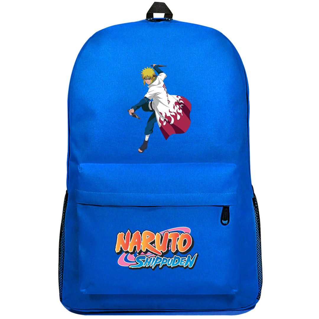 Naruto Shippuden Minato Namikaze Backpack SuperPack - Minato Namikaze Holding Kunai