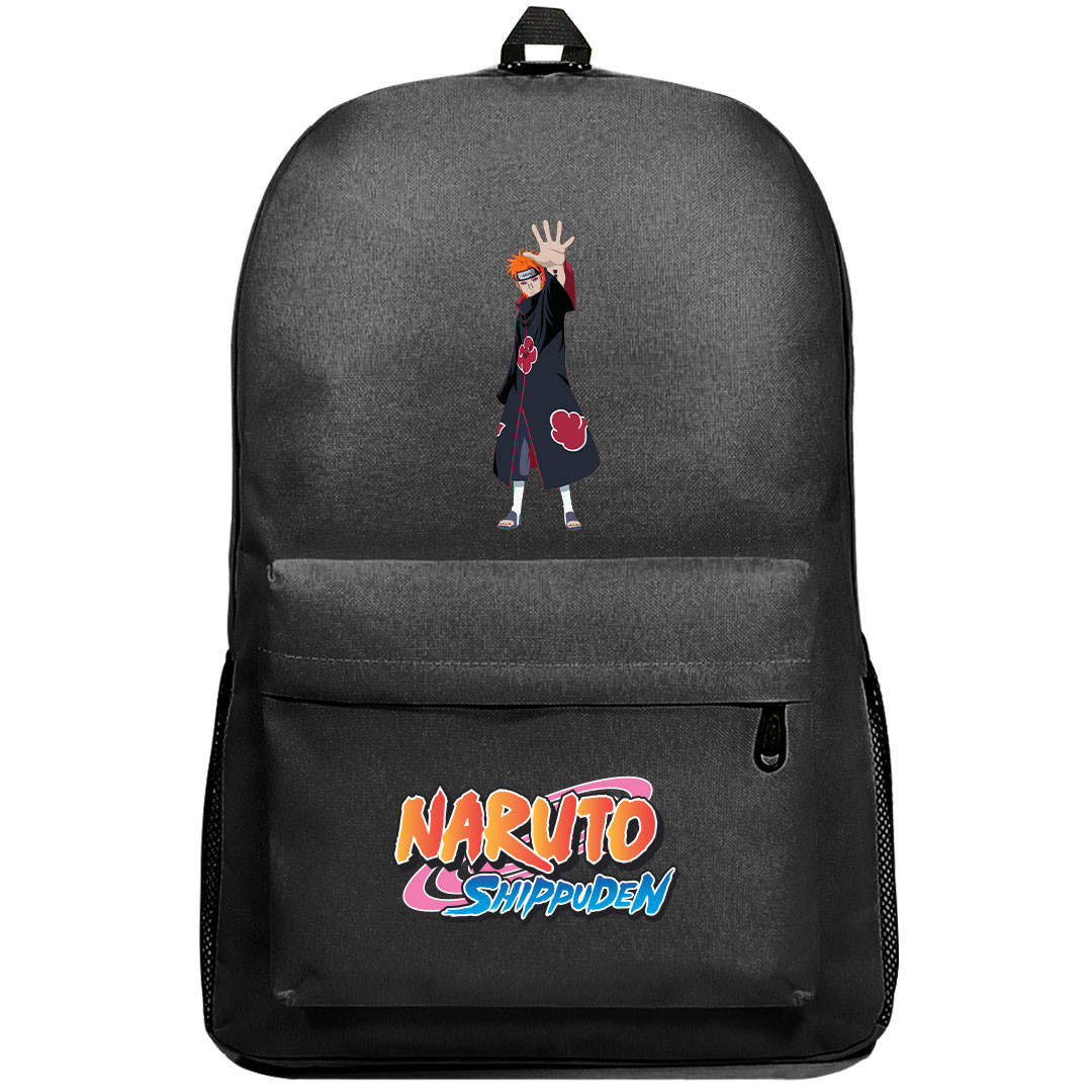Naruto Shippuden Naruto Uzumaki Backpack SuperPack - Naruto Uzumaki Pain Showing Hand