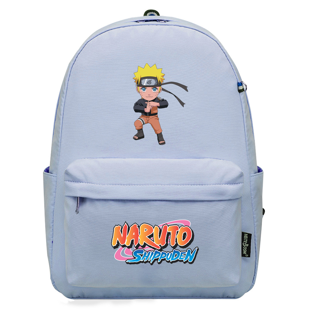 Naruto Shippuden Naruto Uzumaki Backpack SuperPack - Naruto Uzumaki Shadow Clone Chibi Art