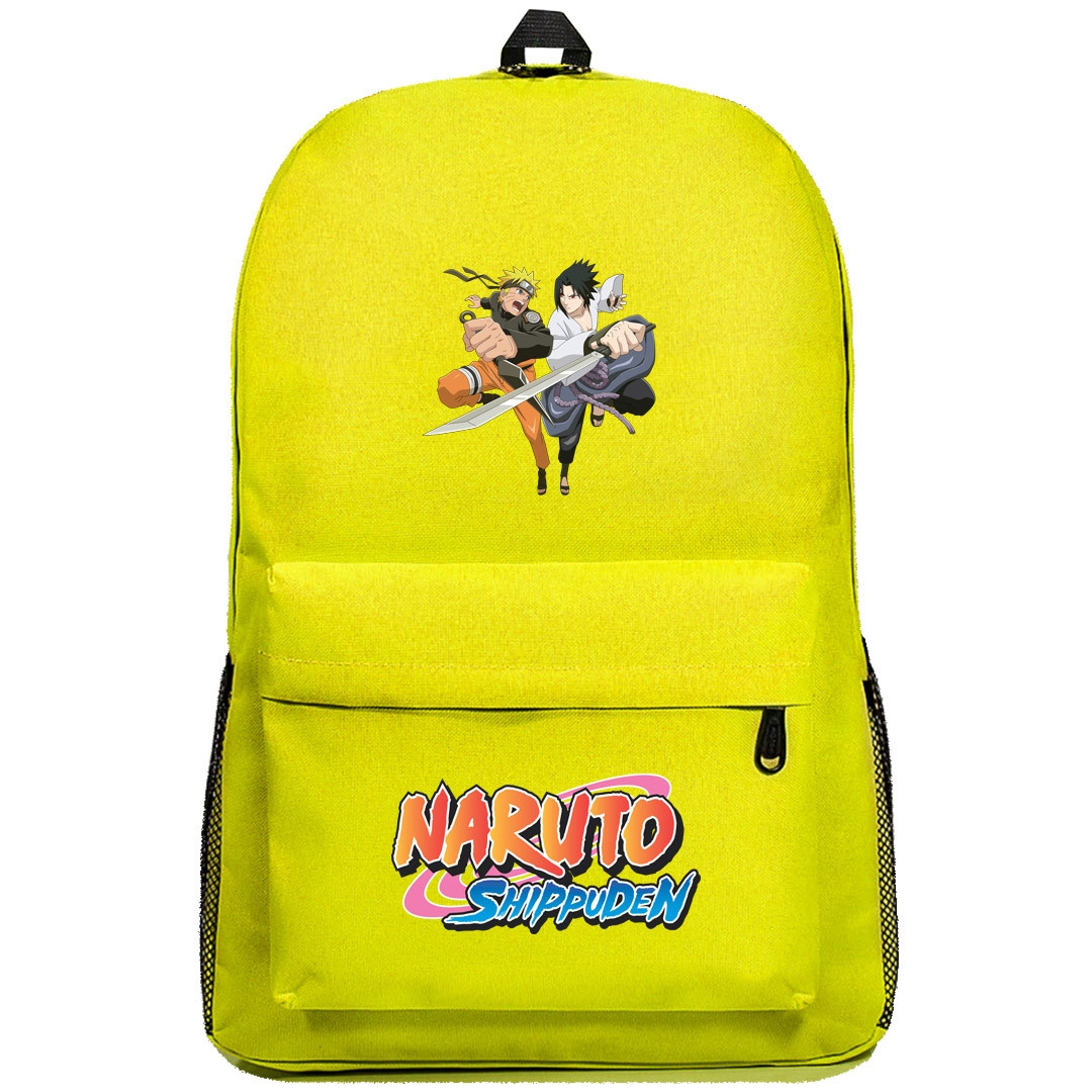 Naruto Shippuden Backpack SuperPack - Naruto Vs Sasuke Battle Art