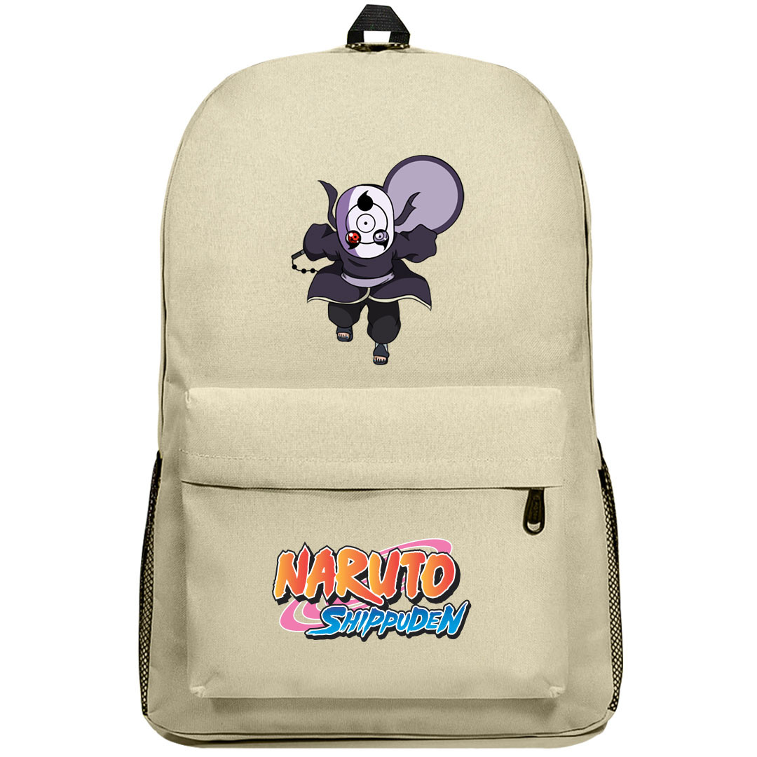 Naruto Shippuden Obito Uchiha Backpack SuperPack - Obito Uchiha Masked Man Chibi Art