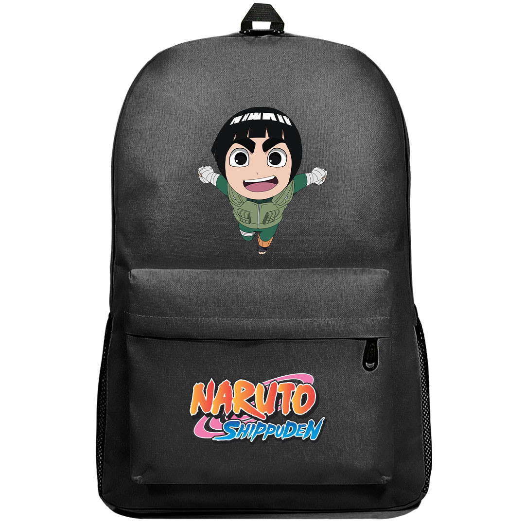 Naruto Shippuden Rock Lee Backpack SuperPack - Rock Lee Chibi Art