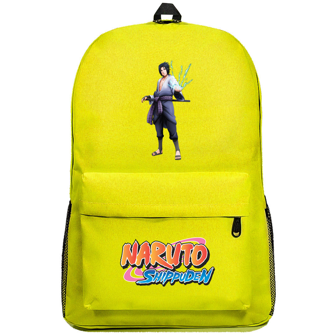 Naruto Shippuden Sasuke Uchiha Backpack SuperPack - Sasuke Uchiha Holding Chidori