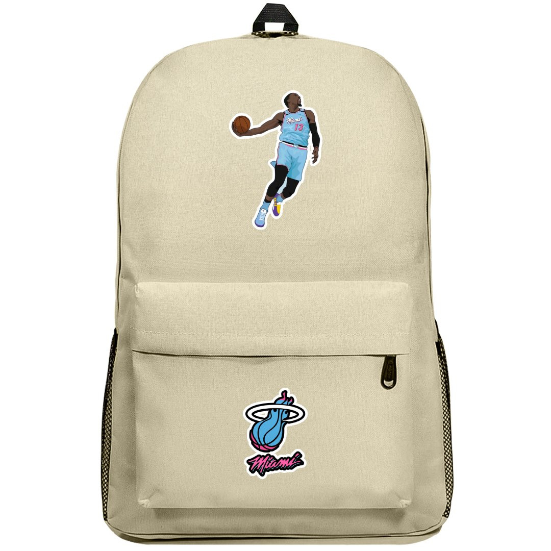 NBA Bam Adebayo Backpack SuperPack - Bam Adebayo Sticker Art