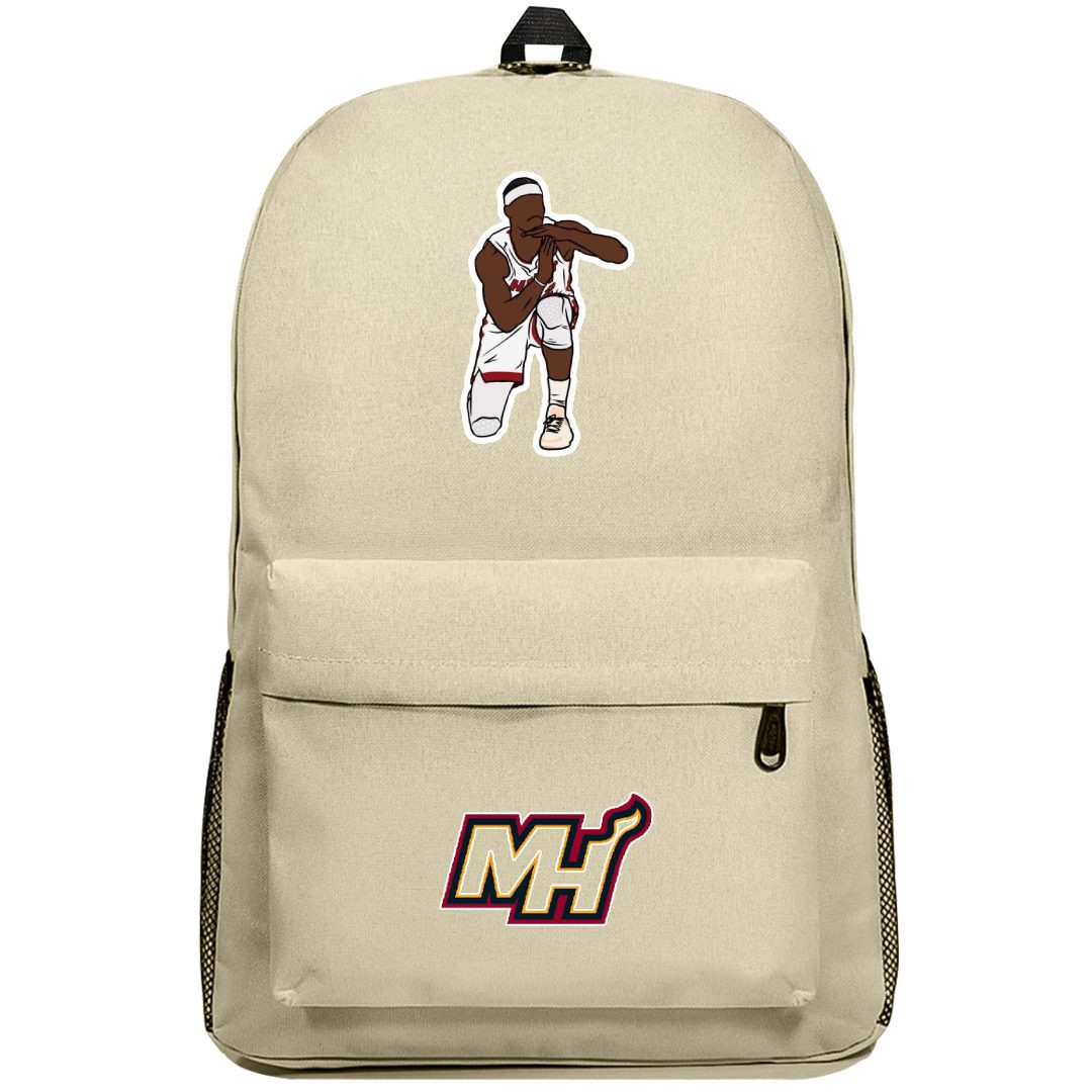 NBA Jimmy Bulter Backpack SuperPack - Jimmy Bulter Time Out Celebration Sticker Art