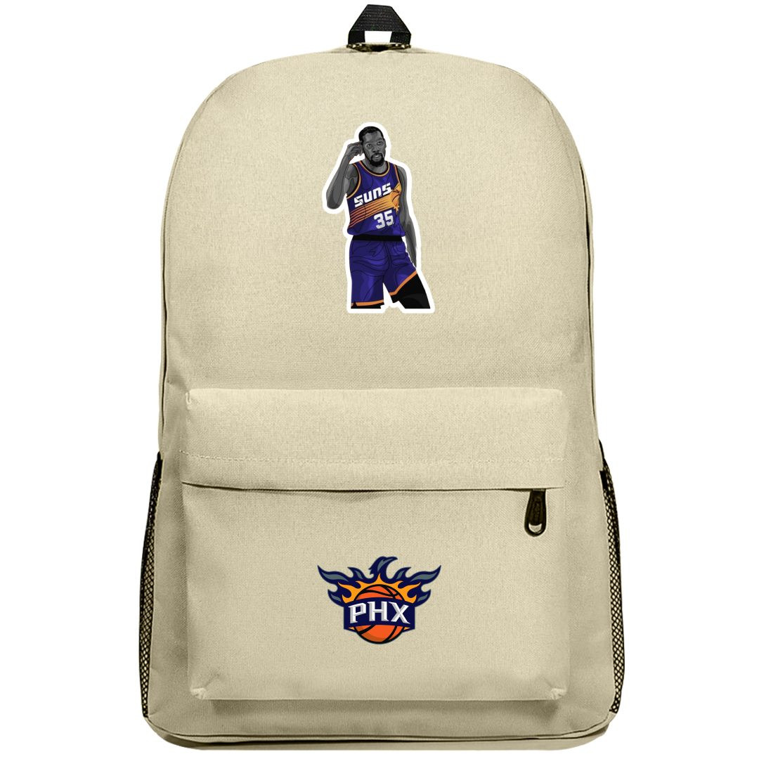 NBA Kevin Durant Backpack SuperPack - Kevin Durant Standing Sticker Art