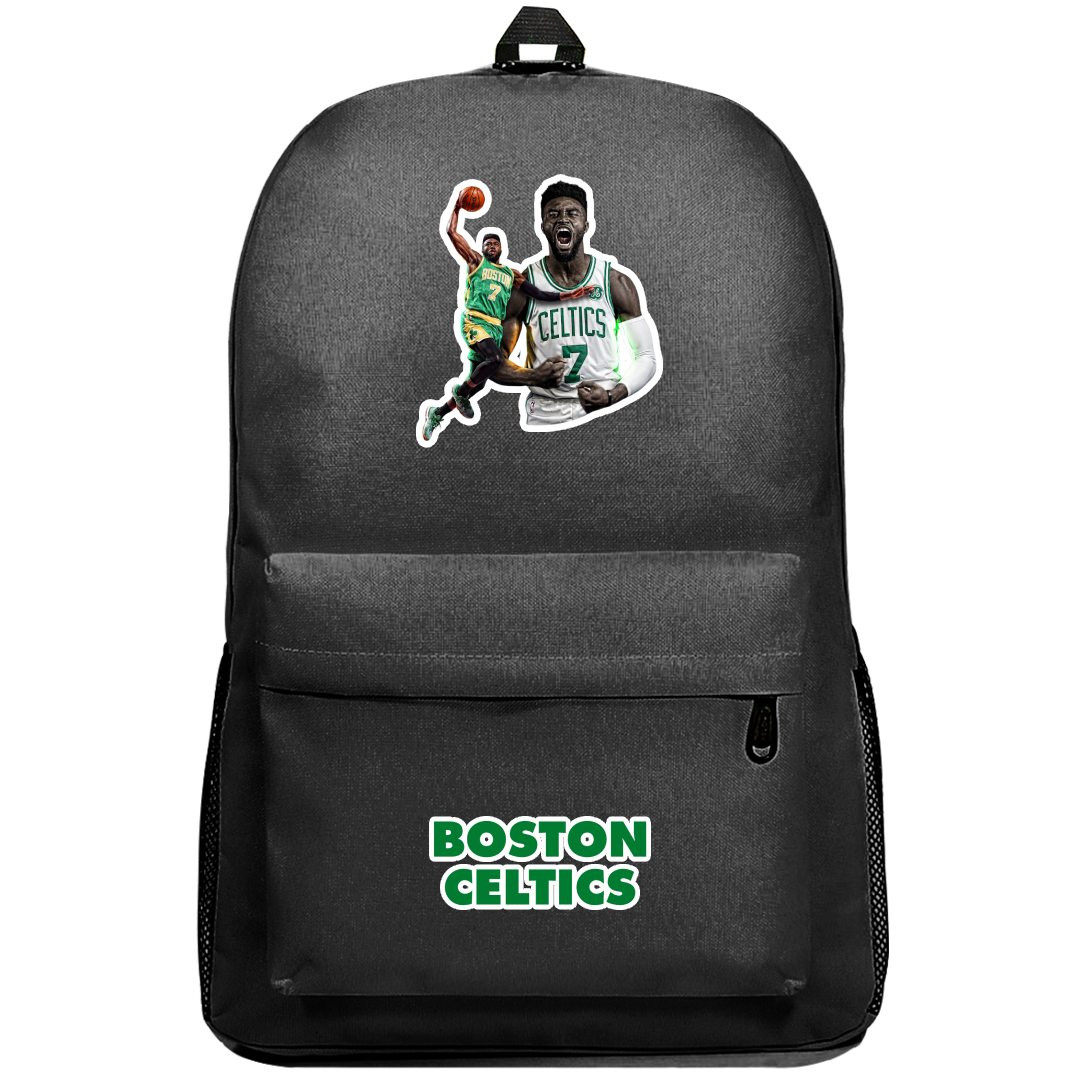 NBA Jalen Brown Backpack SuperPack - Jalen Brown Dunking Sticker Art