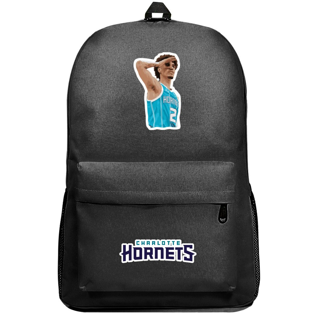 NBA LaMelo Ball Backpack SuperPack - LaMelo Ball Celebrate Sticker Art