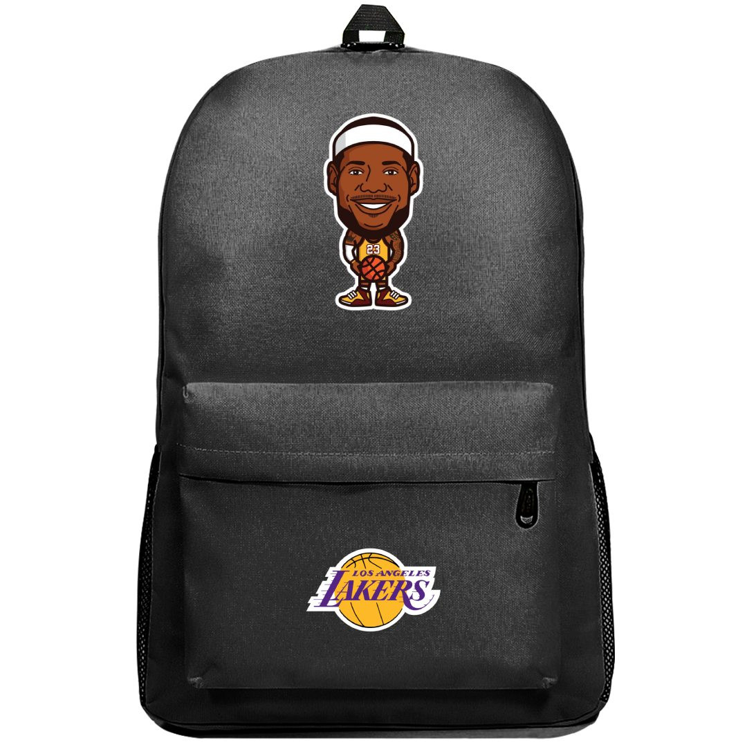 NBA Lebron James Backpack SuperPack - Lebron James Chibi Sticker Art
