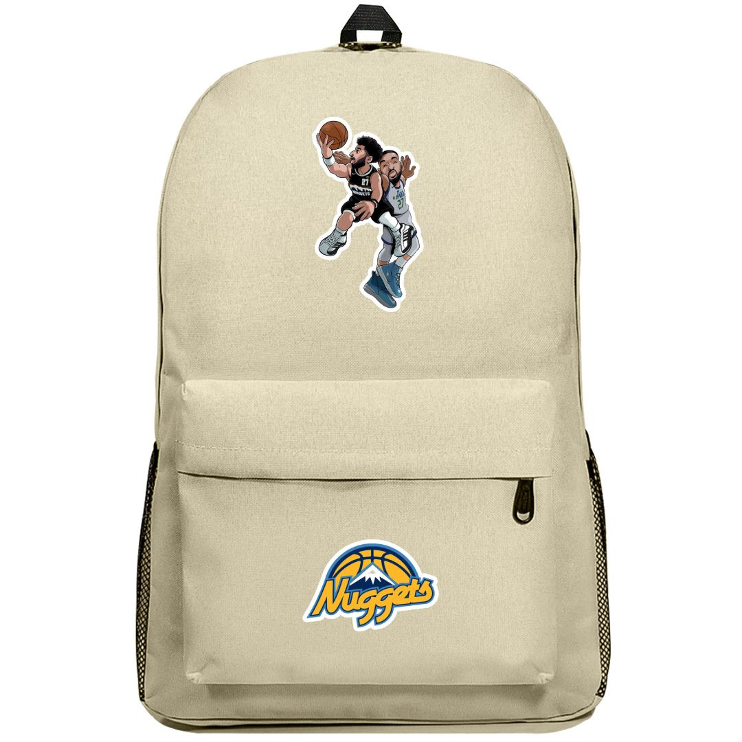 NBA Jamal Murray Backpack SuperPack - Jamal Murray Shooting Sticker Art