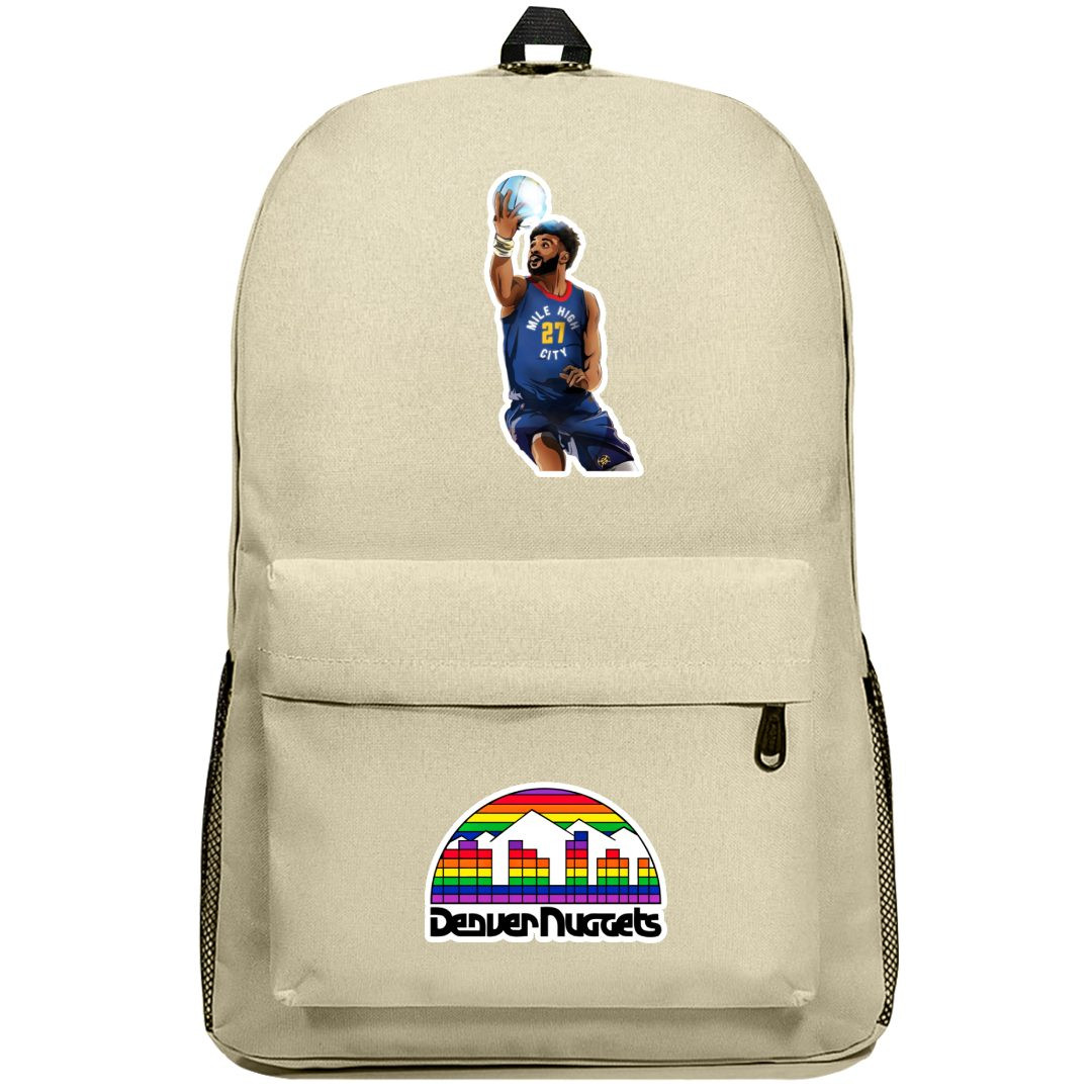 NBA Jamal Murray Backpack SuperPack - Jamal Murray Shot Sticker Art
