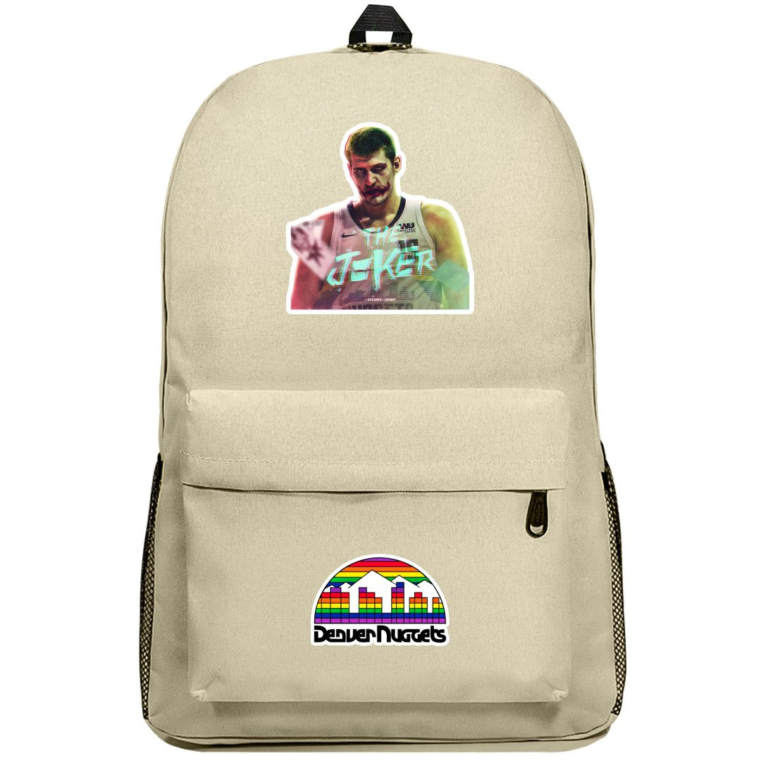 NBA Nikola Jokic Backpack SuperPack - Nikola Jokic The Joker Sticker Art
