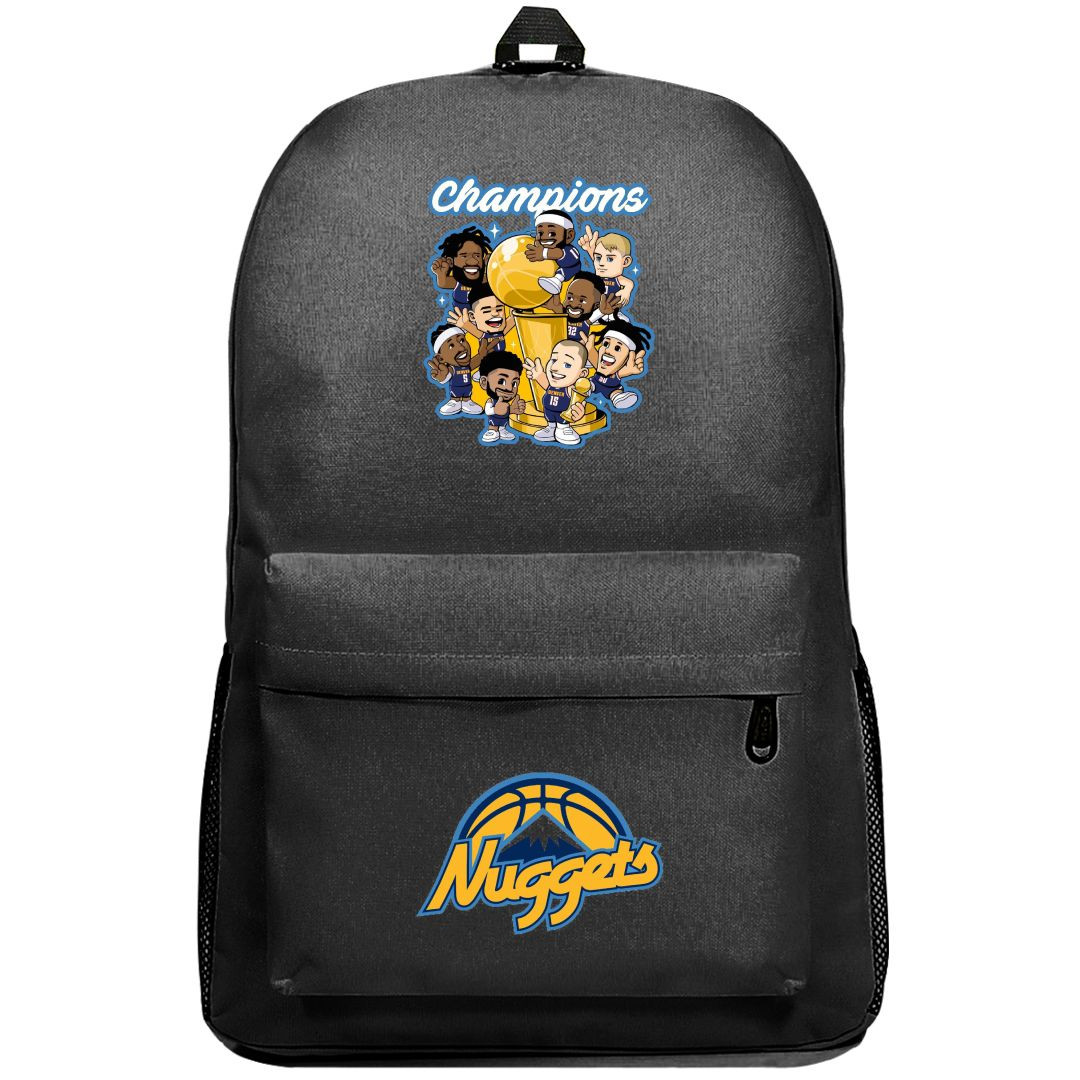 NBA Denver Nuggets Backpack SuperPack - Denver Nuggets Champions Sticker Art