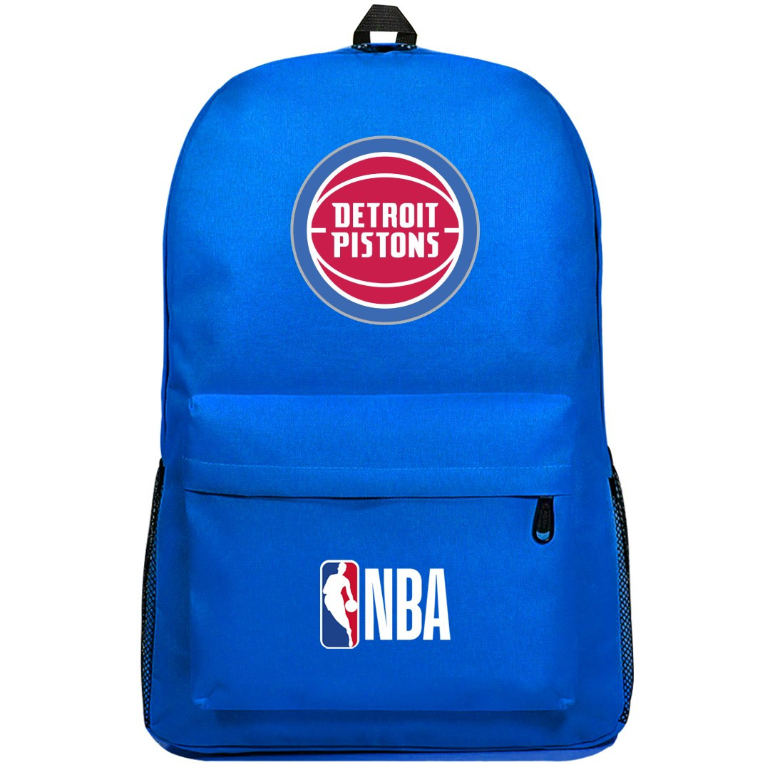 NBA Detroit Pistons Backpack SuperPack - Detroit Pistons Team Logo Large