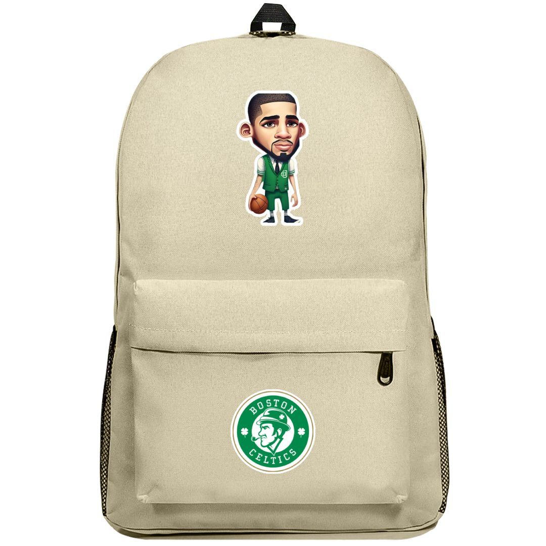 NBA Jayson Tatum Backpack SuperPack - Jayson Tatum Standing Chibi Sticker Art