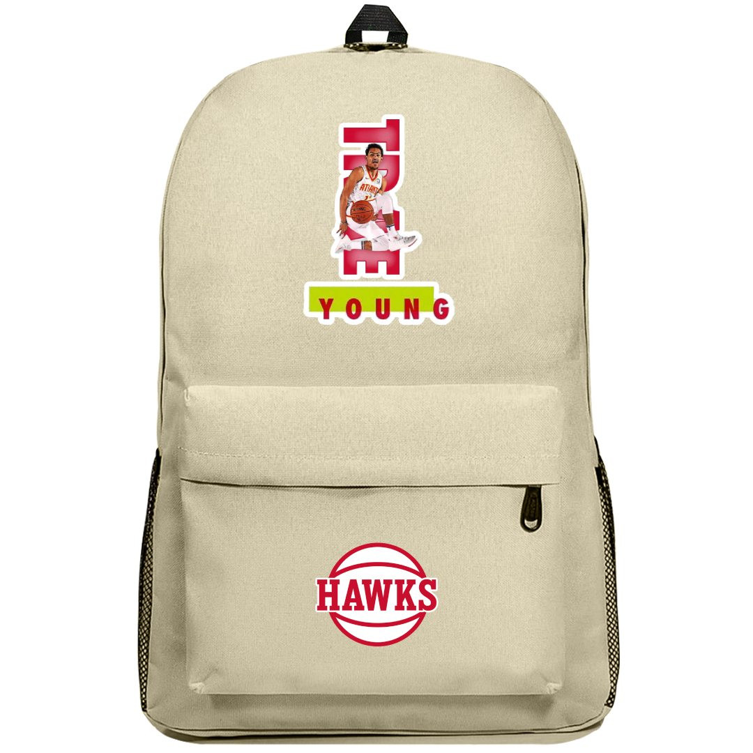NBA Trae Young Backpack SuperPack - Trae Young Dribbling Sticker Art