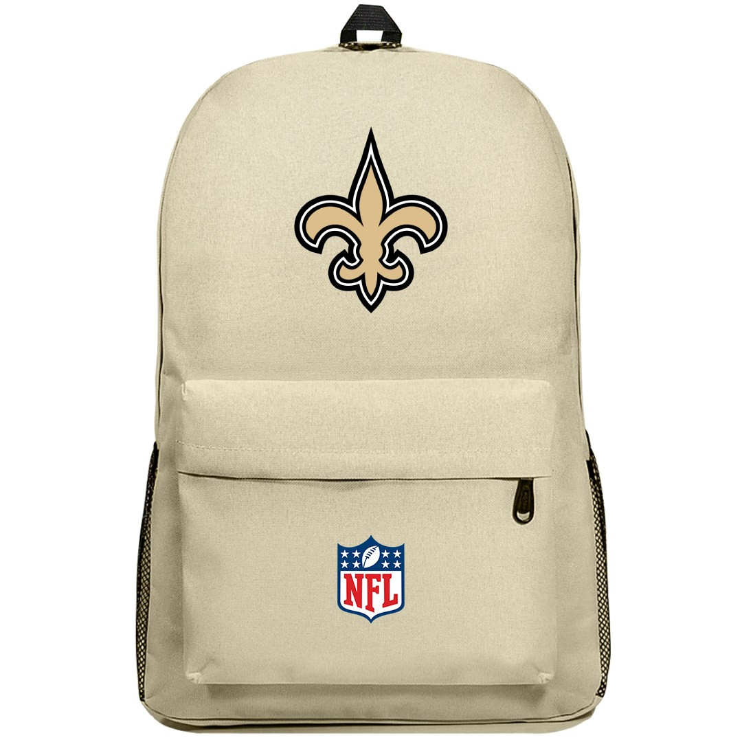 NFL New Orleans Saints Backpack SuperPack - New Orleans Saints Team Logo Large