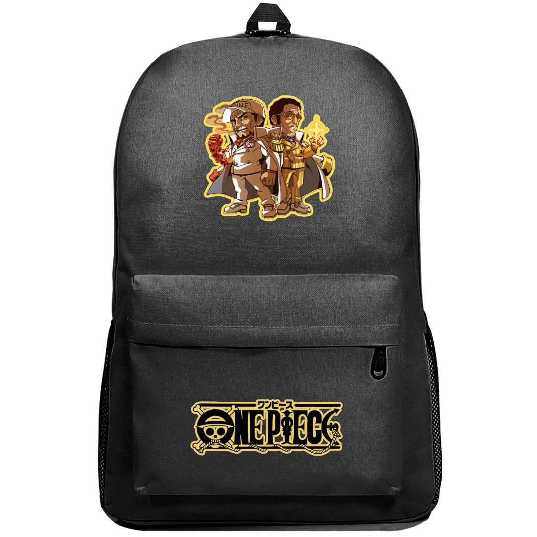 One Piece Backpack SuperPack - Once Piece Kizaru Sakazuki Signature Posture