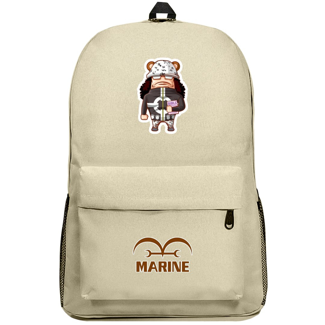 One Piece Kuma Backpack SuperPack - Kuma Holding Bible Chibi Art