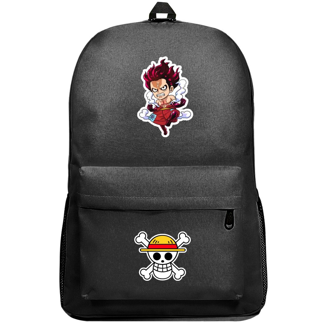 One Piece Luffy Backpack SuperPack - Luffy Snake Man Sticker