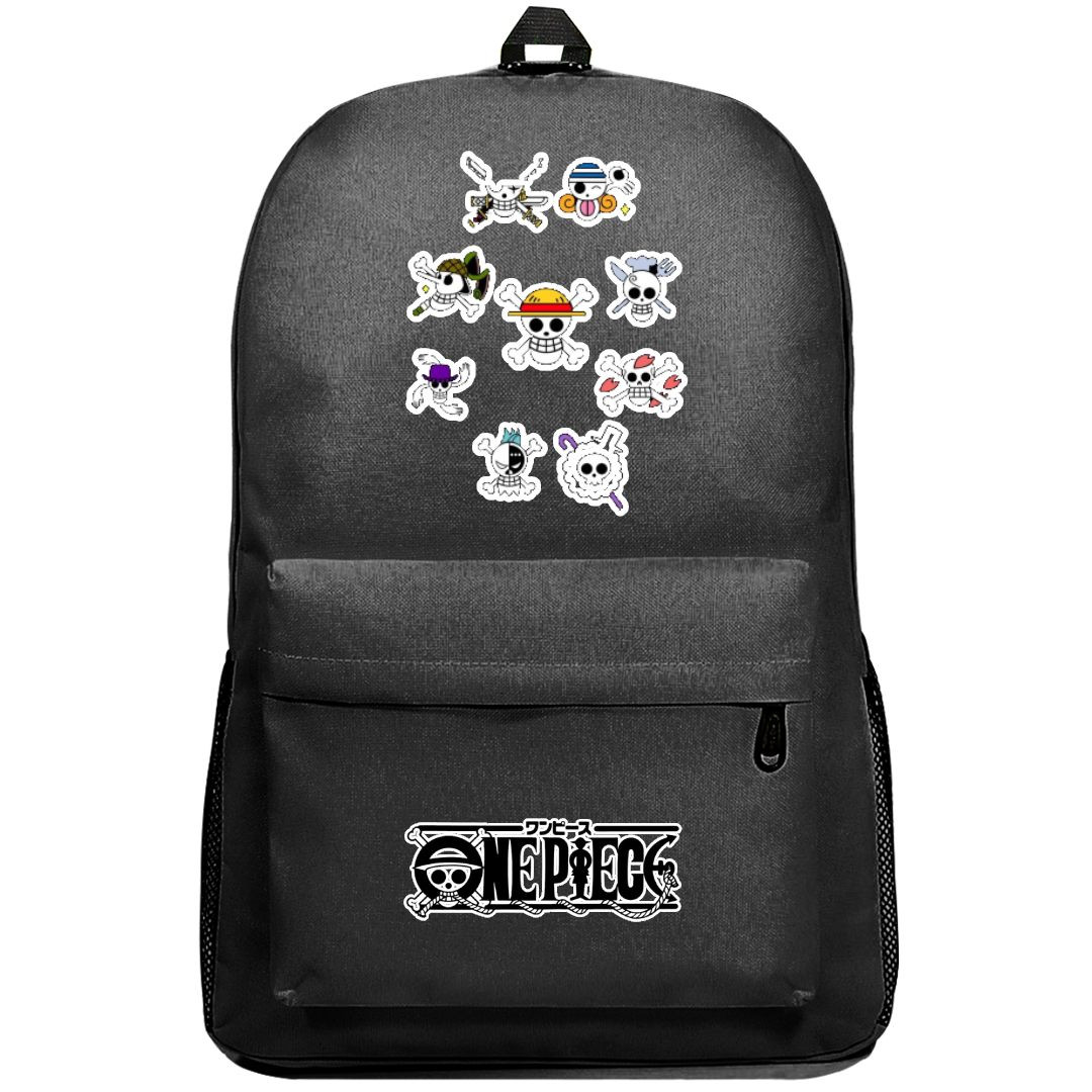 One Piece Backpack SuperPack - One Piece Pirates Flag Sticker