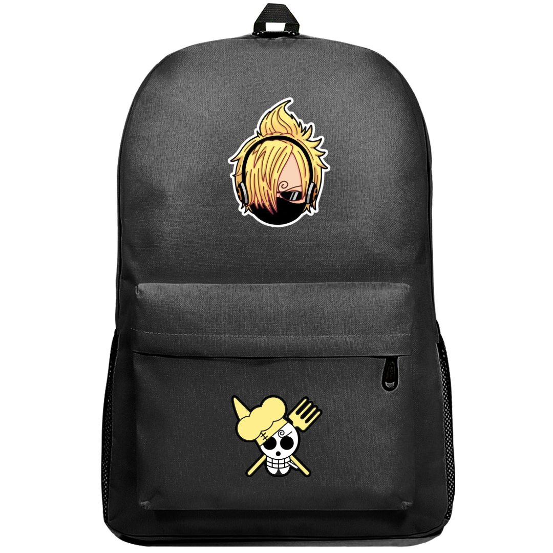One Piece Sanji Backpack SuperPack - Sanji Soba Mask Avatar Chibi Art