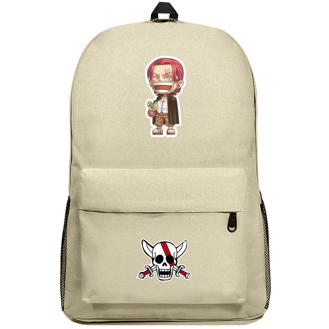 One Piece Shanks Backpack SuperPack - Shanks Smiling Chibi Art