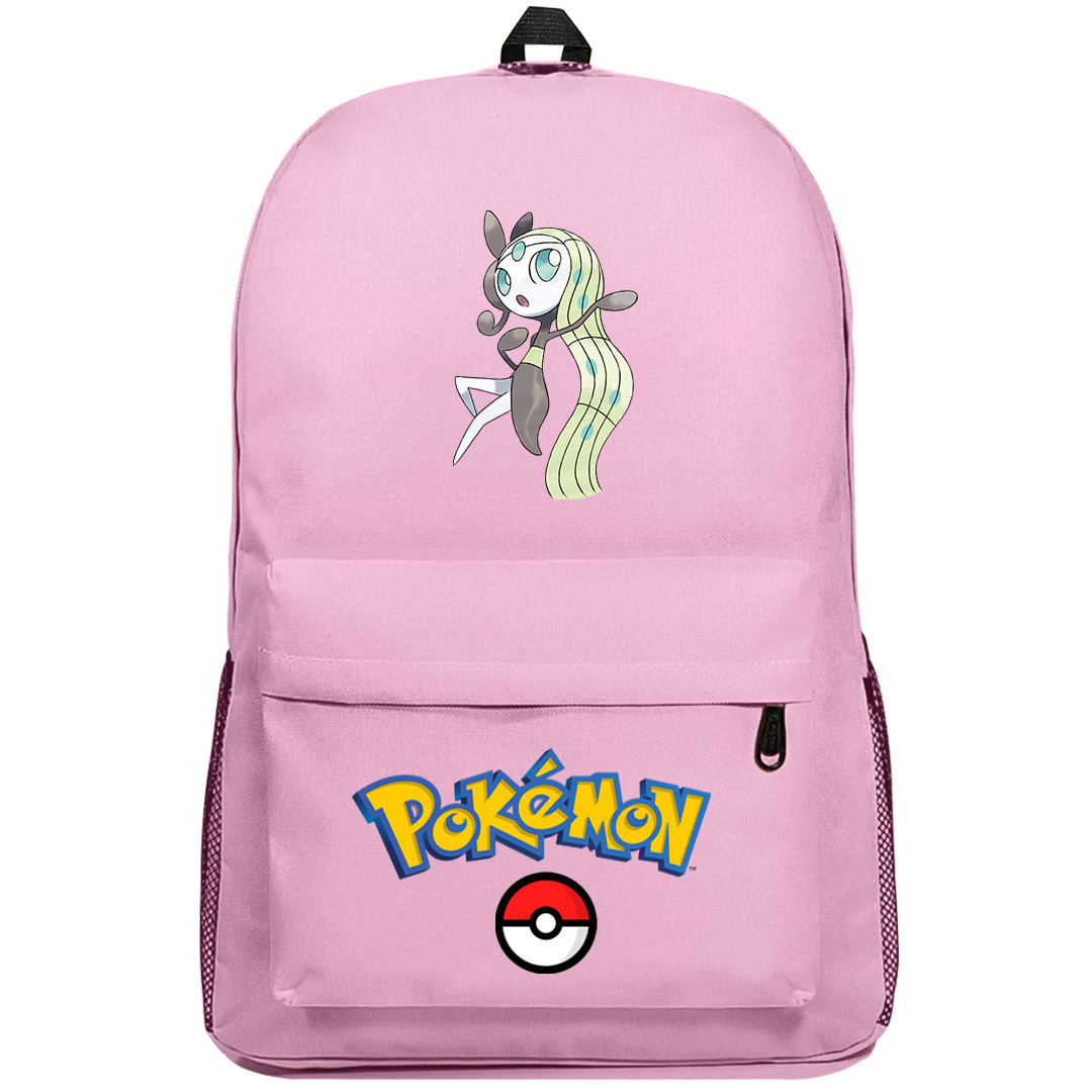 Pokemon Meloetta Backpack SuperPack - Aria Meloetta Character Series Art
