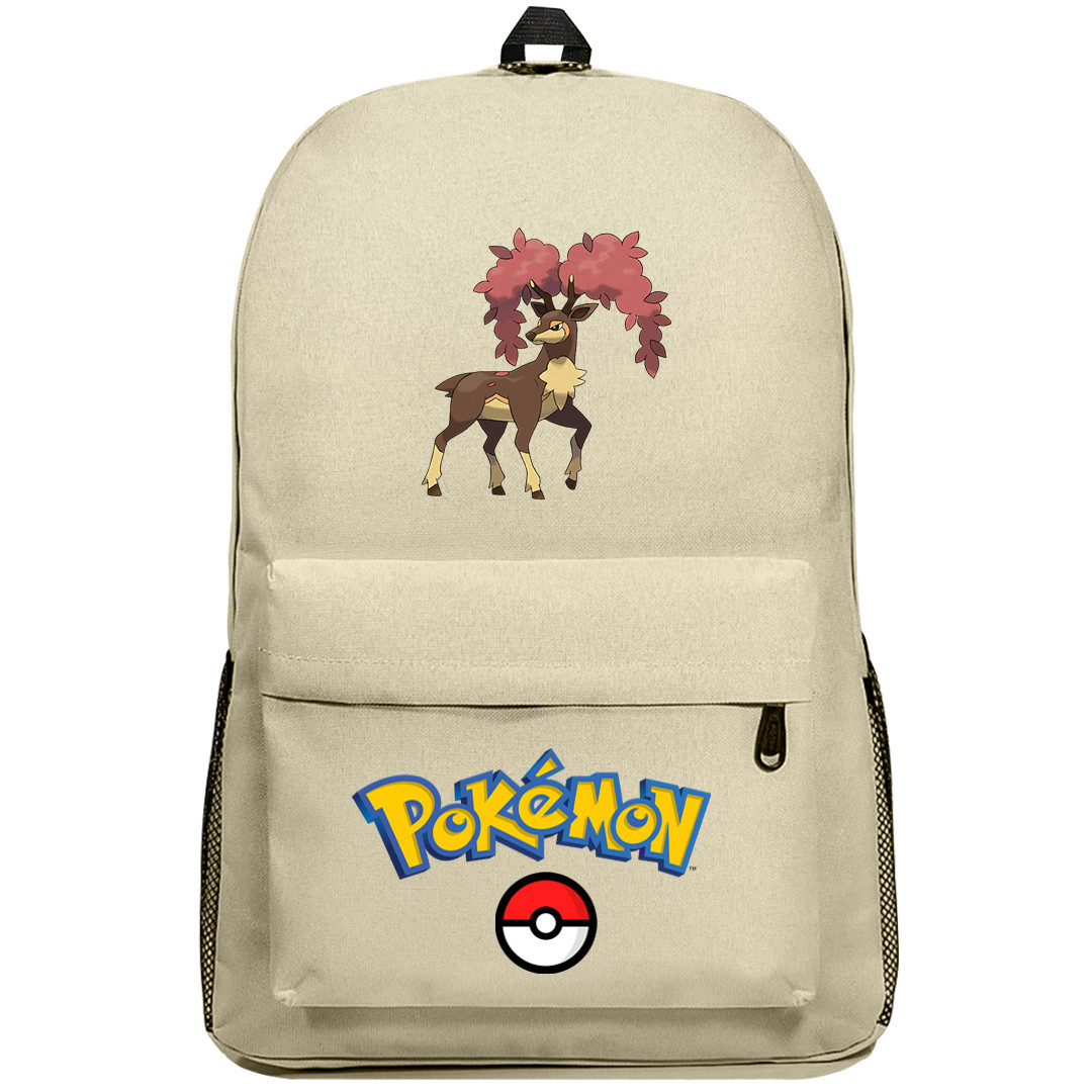 Pokemon Sawsbuck Backpack SuperPack - Autumn Sawsbuck Character Series Art