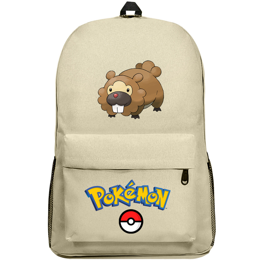 Pokemon Bidoof Backpack SuperPack - Bidoof Character Series Art