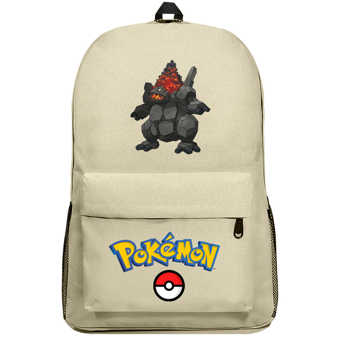 Pokemon Coalossal Backpack SuperPack - Coalossal Character Series Art