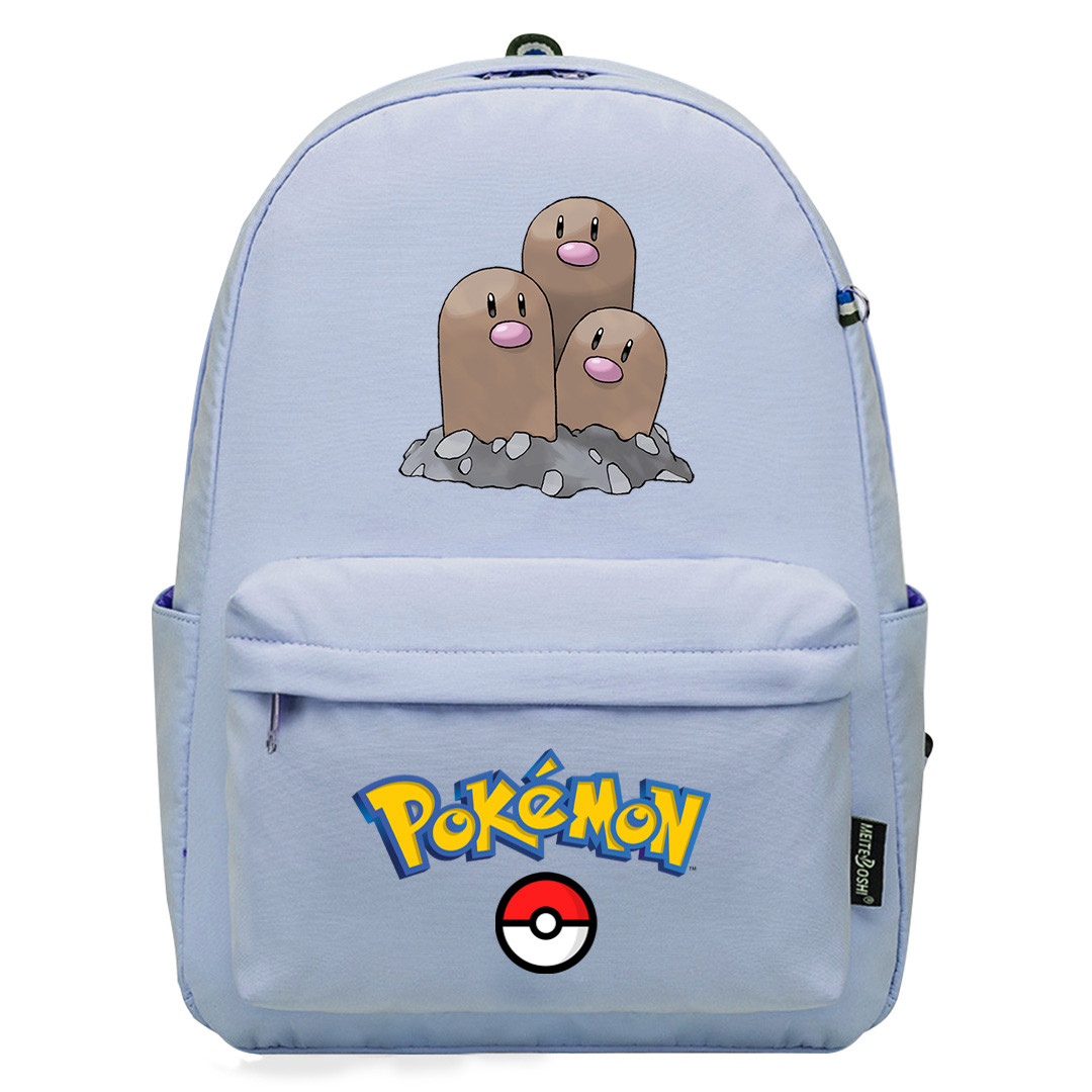 Pokemon Dugtrio Backpack SuperPack - Dugtrio Character Series Art